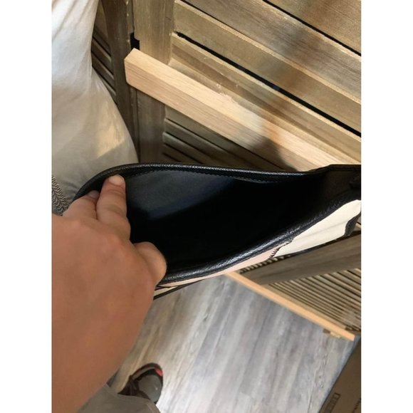 Nine West Retro Faux Leather 80’s Style Patchwork Shoulder Bag Y2K 90s I9 - Picture 6 of 7